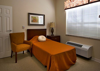 single occupancy room with air conditioning